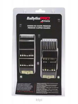BABYLISS PRO Nakładki dystansowe Premium z metalowym klipsem 8 sztuk