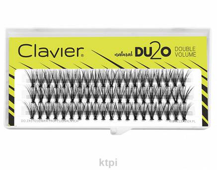 Clavier Du2o Double Volume kępki rzęs 13 mm