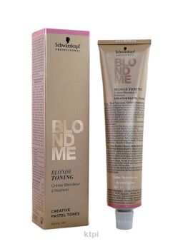 Schwarzkopf Blondme Farba Blonde Toning Strawberry Krem 60 ml