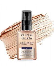 Claresa Rozświetlacz w płynie złoty 50 ml