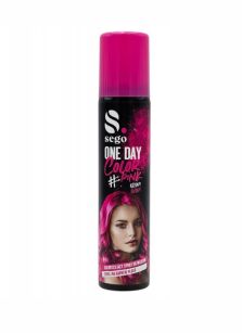 SEGO Spray koloryzujący do włosów ONE DAY Różowy 50ml