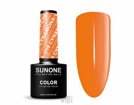 Sunone Lakier hybrydowy UV/LED C19 Cynamona 5 ml