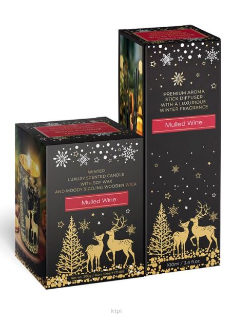 Bartek Candles Zestaw zapachowy Warm Evening - Mulled Wine