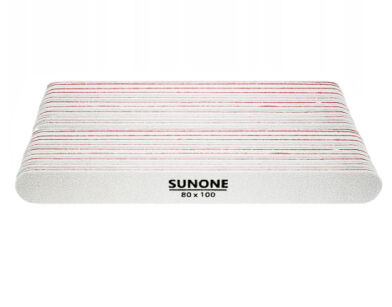 Sunone Pilnik biały prosty 80/100 100 sztuk