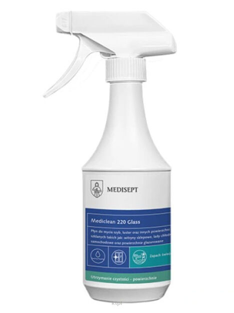 Mediclean Płyn Do Szyb i Luster Mc 220 500 ml