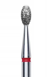 STALEKS frez diamentowy FA130R025/5 red płomyk