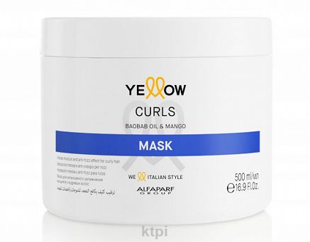 Alfaparf Yellow Curls Maska włosy kręcone 500 ml