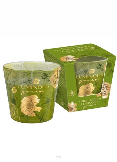 Bartek Candles Floral Garden Luminous Świeca Zapachowa 115 ml