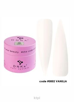 DNKA Builder Gel Żel Budujący do Paznokci Jelly Gel #0002 Vanilla 15g
