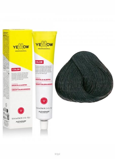 Yellow Professional Alfaparf  Color Permanent farba do włosów KOLOR 4 100 ml