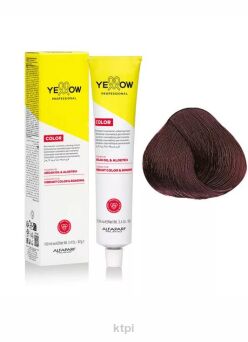 Yellow Professional Alfaparf  Color Permanent farba do włosów KOLOR 7.53 100 ml