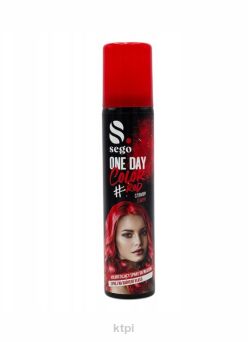 SEGO Spray koloryzujący do włosów ONE DAY Czerwony 50ml