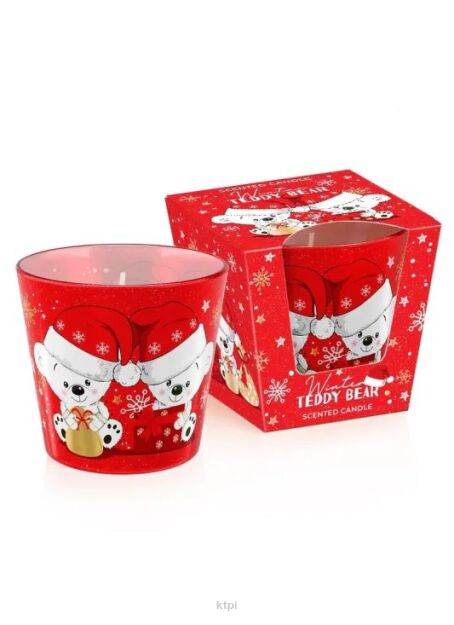 Bartek Candles Winter Teddy Bear Świeca Zapachowa 115 g