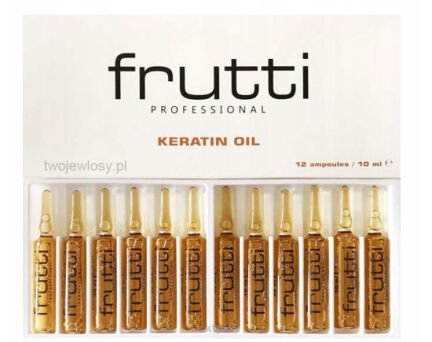Frutti di bosco keratin oil ampułki keratyna 12x10