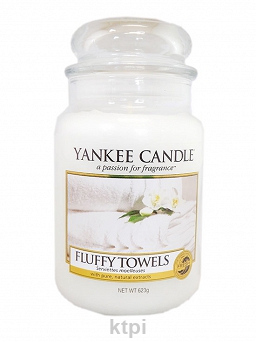 Yankee Candle Świeca Fluffy Towels 623 g