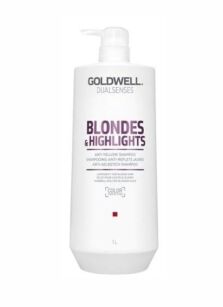 GOLDWELL Blondes&Highlightes szampon neutralizujący do włosów blond 1000ml