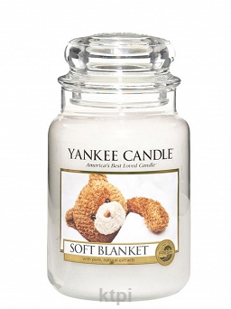 Yankee Candle Świeczka Soft Blanket 623 g