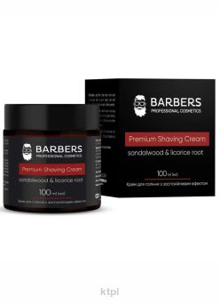 Barbers Sandalwood Licorice Root Krem do Golenia 100 ml