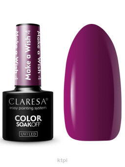 Claresa MAKE A WISH 4 Lakier hybrydowy do paznokci UV/LED 5g