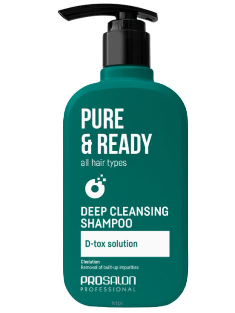 PROSALON PURE & READY szampon do włosów głęboko oczyszczający 375 ml
