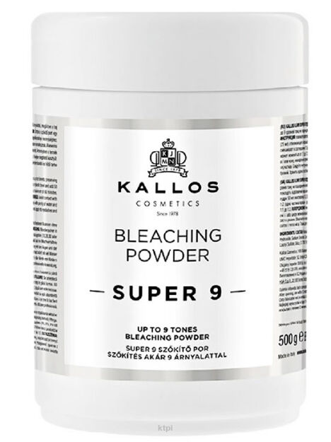 Kallos Super 9 ultra proszek rozjaśniający 500 g