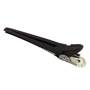 Klipsy Fryzjerskie Metalowo-Plastikowe 8,5cm 12szt