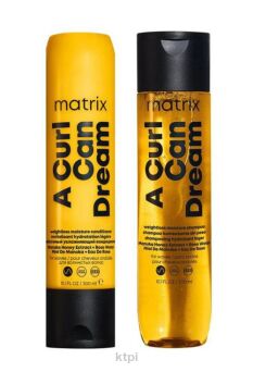 MATRIX A Curl Can Dream szampon + odżywka do włosów falowanych ZESTAW 300ml