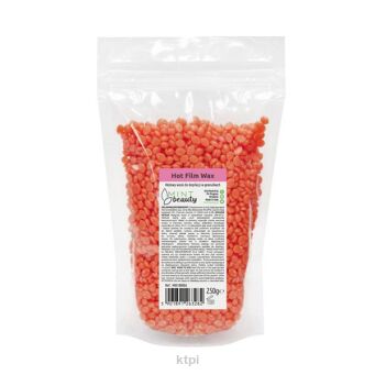 MINTbeauty Hot Film Wax wosk twardy do depilacji w granulach różany 250 g