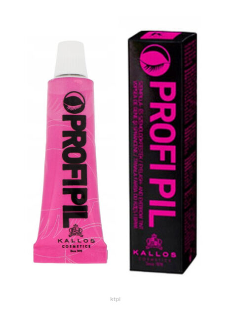 Kallos Profi Pil3 Henna do brwi i rzęs Czerń 15 ml