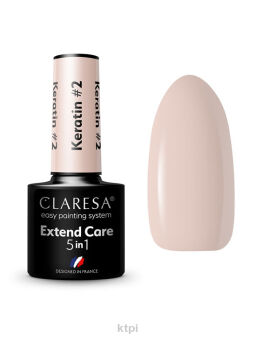 Claresa Keratin Extend Care 5in1 Baza hybrydowa 5g 2