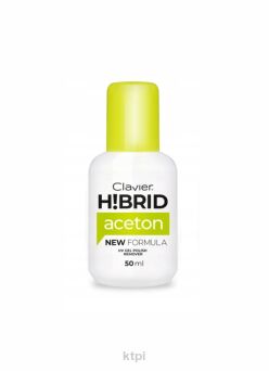 Zmywacz do lakieru hybrydowego do paznokci – Aceton H!brid Clavier 50m