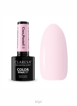 Claresa Lakier Hybrydowy 8 Ciao Pastel 5 ml