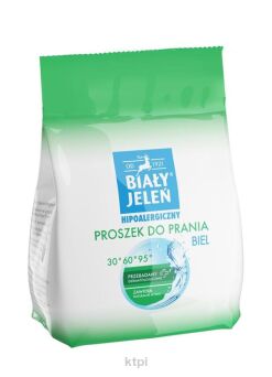 Biały Jeleń Hipoalergiczny Proszek do prania Biel Do białych tkanin 1,5 kg