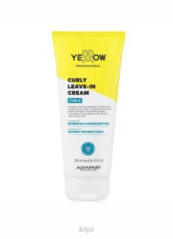Yellow alfaparf Professional Curls ochronny krem do włosów 200ml