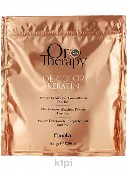 Fanola Oro Therapy rozjaśniacz niebieski w proszku