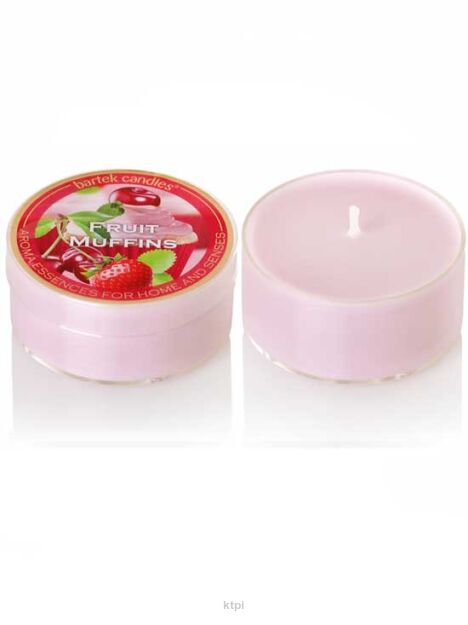 Bartek Candles  Fruit Muffins Cherry & Strawberry Świeca 40 g