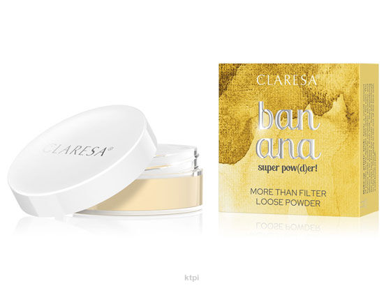 Claresa Super Pow(d)er Puder Bananowy 12g