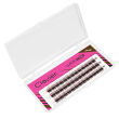 Clavier Kępki Rzęs WIDE Du2o Mini Paski Mix 10/12/14 mm Brown Brązowe - 2