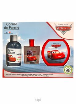 Corine De Farme Auta woda toaletowa 30 ml + żel pod prysznic 300 ml + pudełko