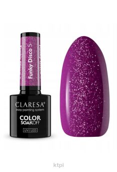 Claresa Lakier Hybrydowy 5 Funky Disco 5 ml