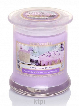 Bartek Candles Świeczka Lavender Cake 260 g