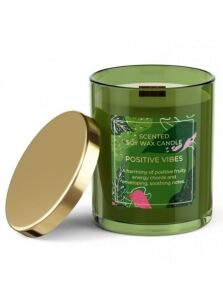 Bartek Candles Świeczka Sojowa Positive Vibes 220g
