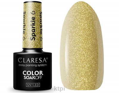 Claresa Lakier Hybrydowy 6 Sparkle 5 ml