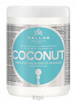 Kallos KJMN Coconut Maska Odżywcza Kokos 1000 ml