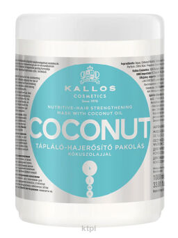 Kallos KJMN Coconut Maska Odżywcza Kokos 1000 ml