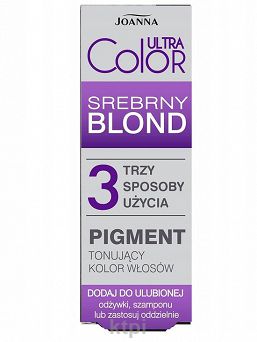 Joanna Ultra Color Pigment Tonujący Srebrny 100ml