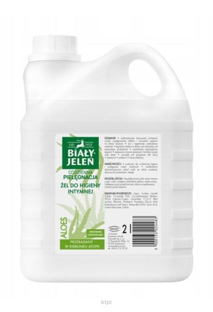 Biały Jeleń żel do higieny intymnej aloesowy 2000 ml