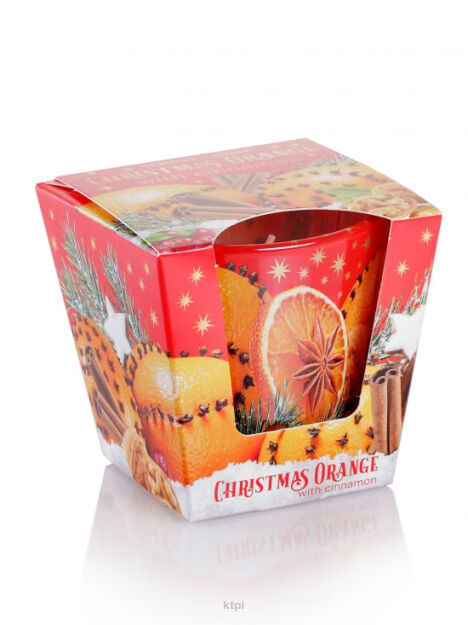 Bartek Candles Orange with Cinnamon Świeca Zapachowa 115 g