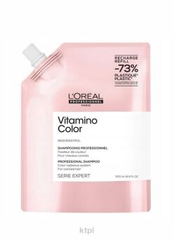 LOREAL VITAMINO COLOR REFILL Szampon do włosów farbowanych 500ml