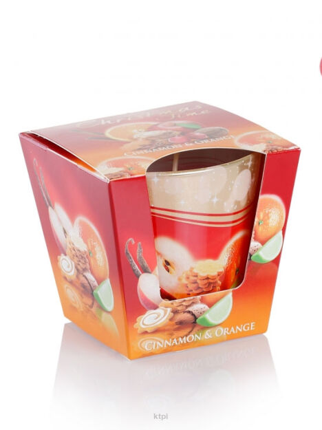 Bartek Candles Christmas Time Orange Świeca Zapachowa 115 g